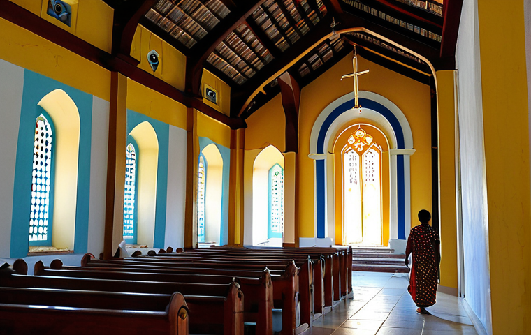 동티모르 종교 분포 - Colonial Architecture & Faith**
"A beautifully restored Portuguese colonial-era church in Dili, Eas...